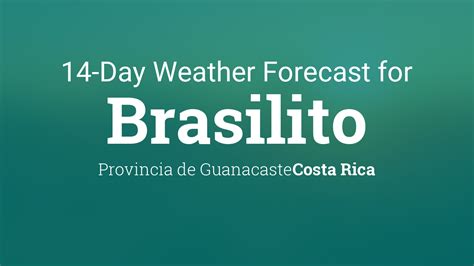 brasilito costa rica weather